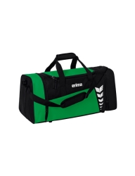 Erima Six Wings Sporttas M smaragd-zwart